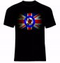 Ху The Who Logo British Flag England United Kingdom UK Тениска Мъжка/Дамска S до 2XL
