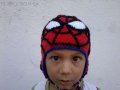Плетена шапка Спайдърмен, снимка 1 - Шапки, шалове и ръкавици - 12259838
