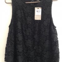 Нова черна рокля с дантела, снимка 4 - Рокли - 22678551