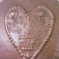 Стара бронзова фруктиера с мед, снимка 5 - Антикварни и старинни предмети - 10804118
