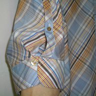 Кариран немачкаема риза "Eterna" excellent-non iron swiss cotton, снимка 4 - Ризи - 14165190