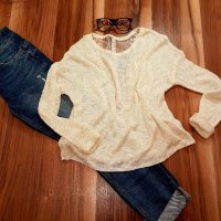 Tally Weijl блуза с дантелен гръб , снимка 5 - Блузи с дълъг ръкав и пуловери - 19408243