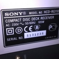 Sony hcd-rg110/cd/tape/tuner-внос швеицария, снимка 12 - Ресийвъри, усилватели, смесителни пултове - 17782272