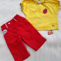 Комплект  блузка и панталон "Калинка" 6 месеца, снимка 7 - Комплекти за бебе - 24896789