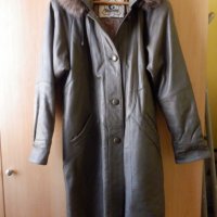 кожено палто, снимка 2 - Палта, манта - 24017684