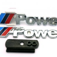 BMW MPower емблема за предна решетка, снимка 3 - Аксесоари и консумативи - 12810972