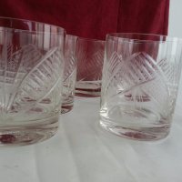  кристални чаши за уиски , снимка 12 - Сервизи - 20129381