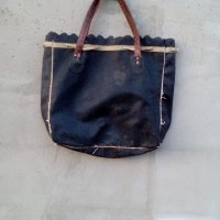 Старинна чанта,торба, снимка 3 - Антикварни и старинни предмети - 19669350