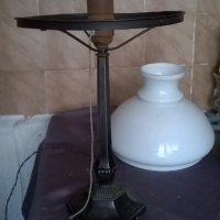 стара настолна лампа арт деко, снимка 3 - Антикварни и старинни предмети - 25789361