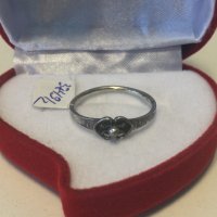 Сребърен пръстен-1,35гр/925, снимка 2 - Пръстени - 23750368