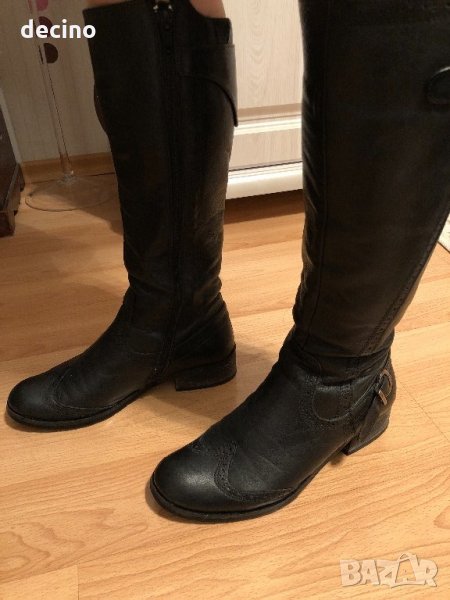 Дамски ботуши естествена кожа, снимка 1