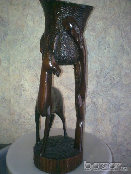 Пепелник от дърво, снимка 1