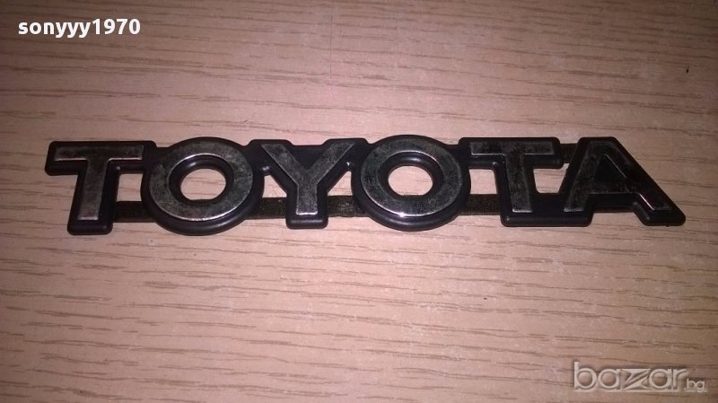 Toyota-14.5х2.5см-емблема за кола, снимка 1