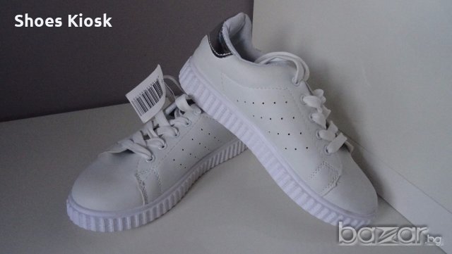 Кецове IDENTITY #32 / бели маратонки / спортни обувки, снимка 2 - Детски гуменки - 19977492