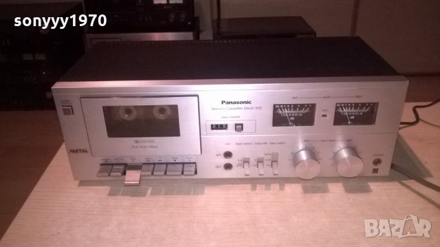 panasonic rs-619 deck-made in japan-внос швеицария, снимка 2 - Декове - 24444333