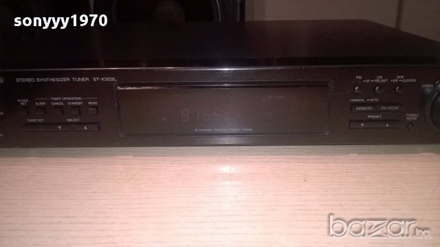 technics st-x302la-stereo tuner-made in japan-внос швеицария, снимка 10 - Ресийвъри, усилватели, смесителни пултове - 16193112