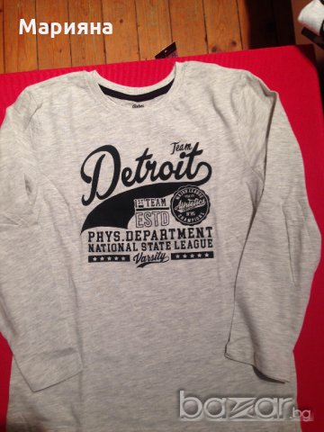 нова памучна блуза с дълъг ръкав 5-6год., снимка 7 - Детски Блузи и туники - 20904542