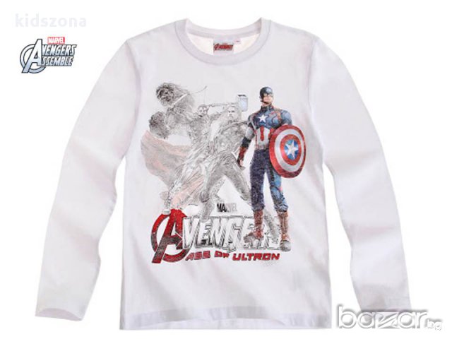 Детска блуза Avengers за 6 и 12 г. - модел 02, снимка 2 - Детски Блузи и туники - 11450987