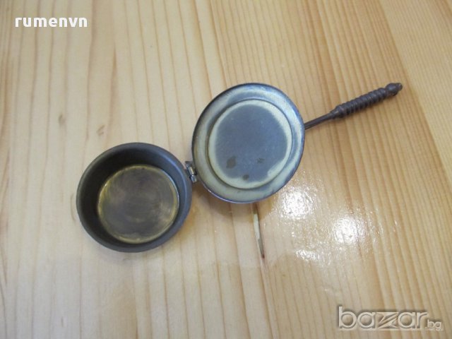 Красива английска поставка за въглен за наргиле .  , снимка 3 - Наргилета - 14629916