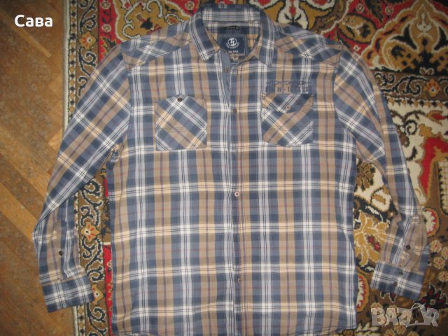 Риза TOM TOMPSON   мъжка,2ХЛ, снимка 2 - Ризи - 25256706