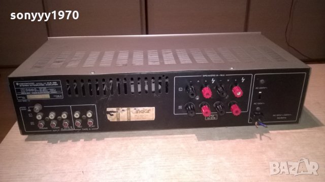 &kenwood ka-30 stereo amplifier-made in japan-внос швеицария, снимка 11 - Ресийвъри, усилватели, смесителни пултове - 25849135