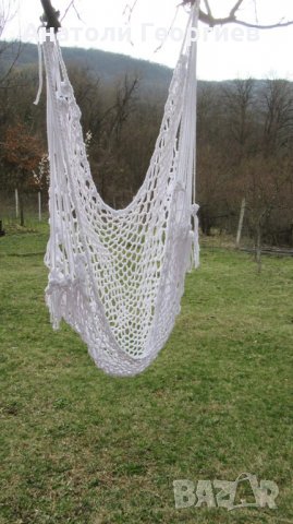 Люлка-ръчно плетена, снимка 9 - Градински мебели, декорация  - 24752157
