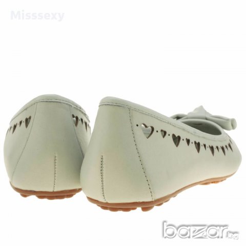 ПРОМО 🍊 HUSH PUPPIES 🍊 Дамски кожени балеринки в цвят тюркоаз № 36 нови с кутия, снимка 4 - Дамски ежедневни обувки - 13614652