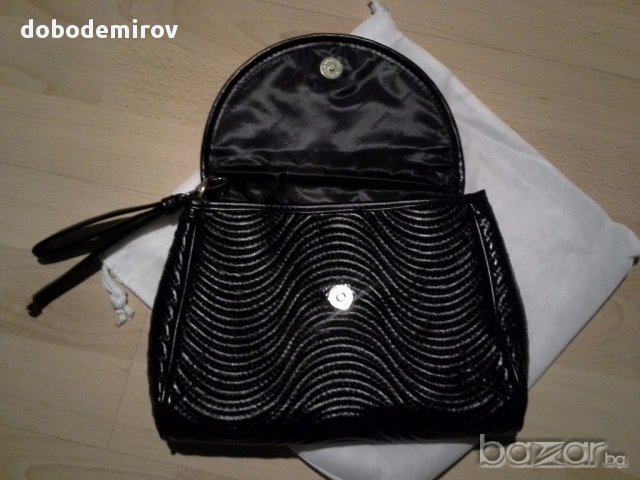 Нова дамска чанта/клъч Versace Black Clutch / Evening bag, оригинал, снимка 6 - Чанти - 14419853