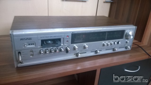 rising str-303-ic fet am/fm stereo receiver/cassette tape deck-54см..., снимка 14 - Ресийвъри, усилватели, смесителни пултове - 7711154