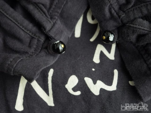 Maison Scotch La Famme Selon Marie дамска черна тениска , снимка 3 - Тениски - 21722156