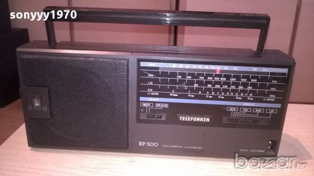 Ретро колекция от telefunken rp 500-внос швеицария, снимка 2 - Ресийвъри, усилватели, смесителни пултове - 17768333