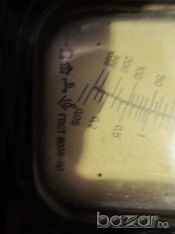 Мегаомметър, мегер, изм.съпротивление на изолация М1101М с генератор - качество от 1965 г. -работещ, снимка 13 - Генератори - 20014390