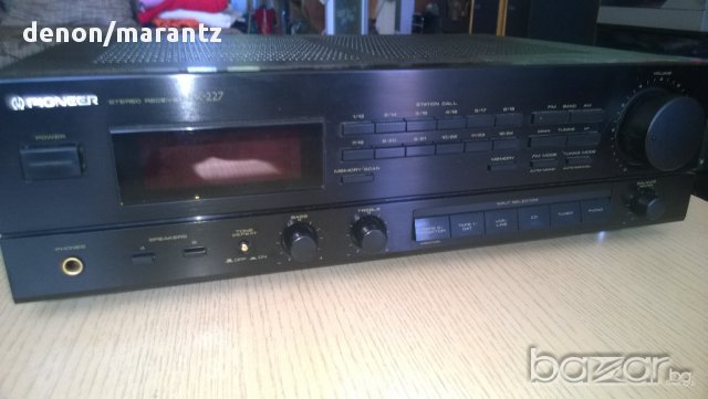 pioneer sx-270-stereo receiver-250watts-made in japan-внос швеицария, снимка 8 - Ресийвъри, усилватели, смесителни пултове - 8406420