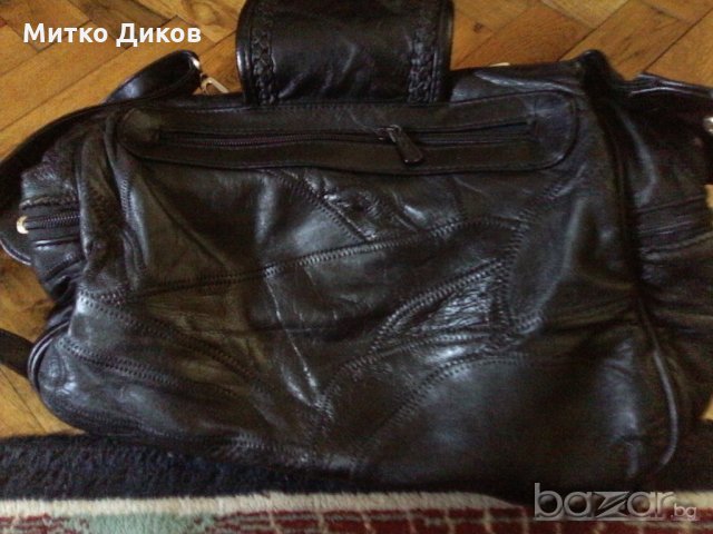 Кожена чанта естествена кожа Ruby Rose, снимка 8 - Чанти - 19074482