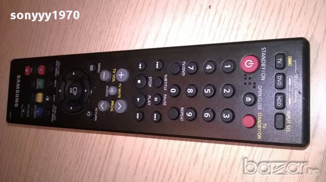 Samsung tv/dvd/hdd-remote-внос швеицария, снимка 5 - Ресийвъри, усилватели, смесителни пултове - 14950436