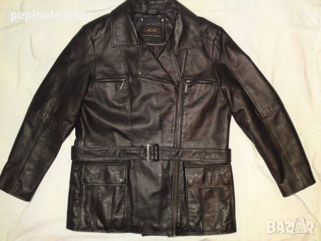 Дамско Кожено Яке Рокерско Мото Асиметрично закопчаване, снимка 11 - Якета - 25696700