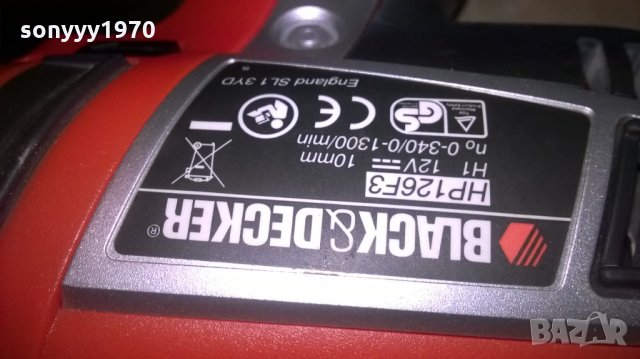 Black&decker винтоверт+батерия-внос швеицария, снимка 10 - Винтоверти - 23833246