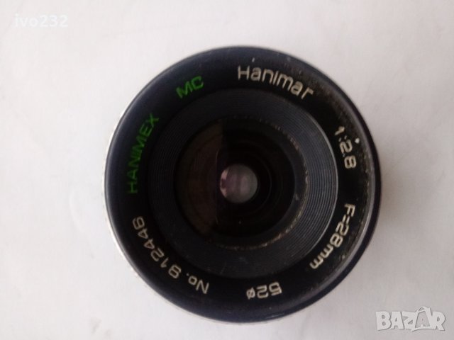 hanimex 28mm f2.8, снимка 4 - Обективи и филтри - 23748159