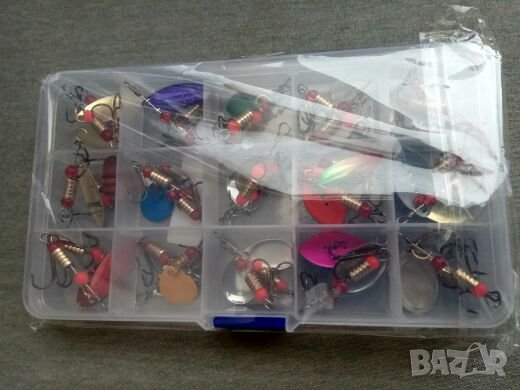 Лот от 30 броя,Блесни,рибарски,риба,риболов, снимка 4 - Такъми - 25300909