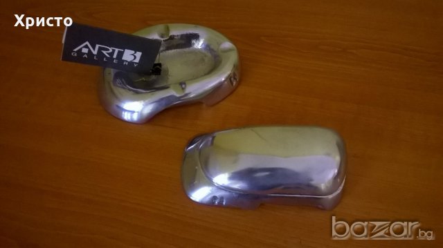 комплект пепелник+кутия за цигари масивни уникат