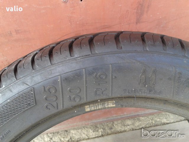 лятна 205/50/16 клебер, снимка 4 - Гуми и джанти - 14243799