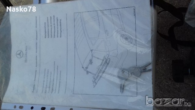 Багажник за колела Mercedes, снимка 6 - Части за велосипеди - 21337530