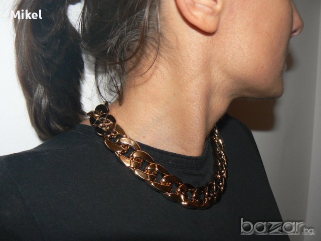 Позлатена гривна с цвят златист 9 карата (женски Подарък) , снимка 4 - Колиета, медальони, синджири - 8573831