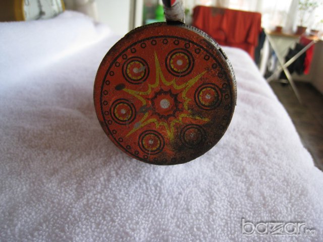 Стара метална играчка ракета Holdraketa., снимка 6 - Колекции - 13721381