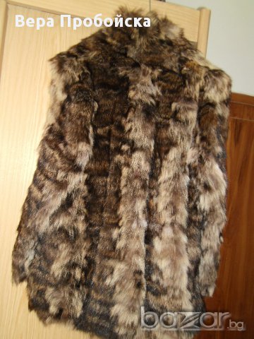 Дамско палто с естествен косъм., снимка 2 - Палта, манта - 13204704