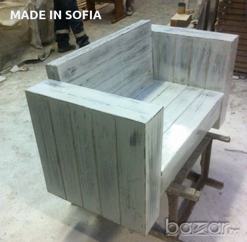 Състарени маси и пейки комплекти, винтидж стил.  , снимка 15 - Градински мебели, декорация  - 10153012