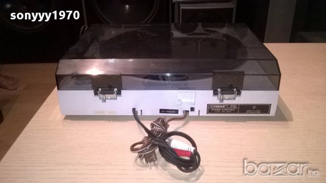 Fisher mt-m82 stereo turntable-made in japan-12volts-внос швеицария, снимка 10 - Ресийвъри, усилватели, смесителни пултове - 15259849