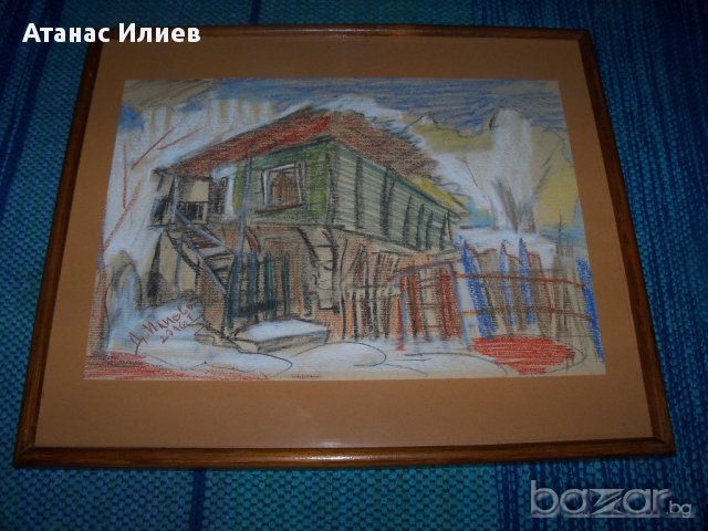 "Шарената къща" худ. Десислава Илиева, снимка 4 - Картини - 13368299