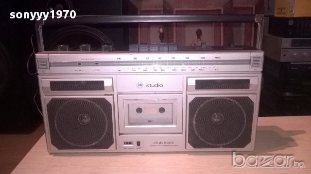 Ретро колекция-studio club 5009-внос швеицария, снимка 2 - Ресийвъри, усилватели, смесителни пултове - 17392838