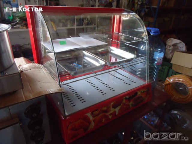 1.Топла витрина Нова настолна за закуски,пържени продукти като картофки,риба, пилешко месо и др.,ска, снимка 2 - Обзавеждане за заведение - 15121928